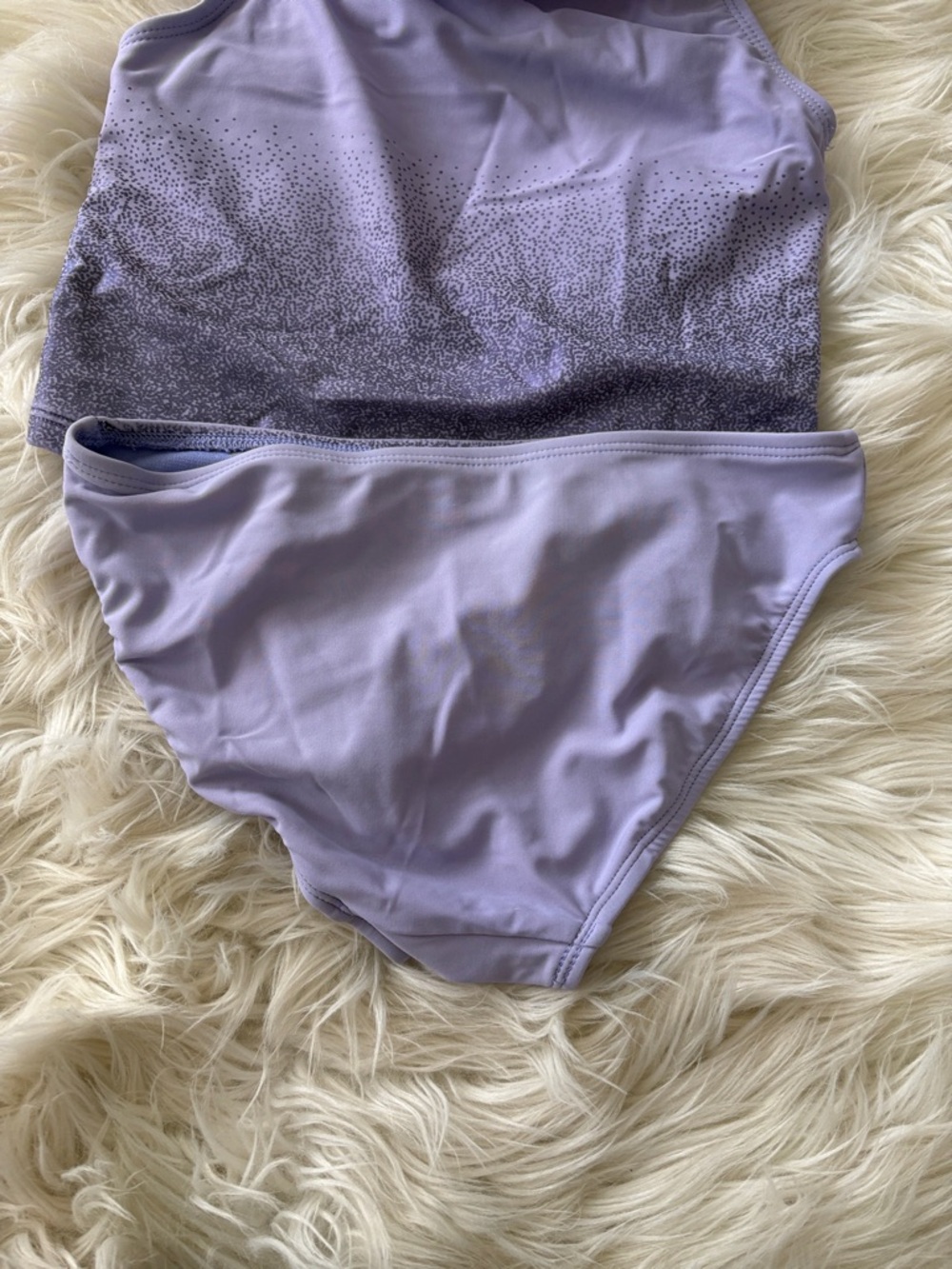 George Lavender Ruffle Tankini Set - Picture 2 of 3